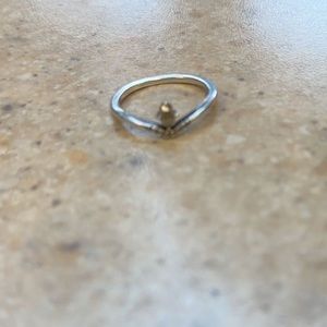 Pandora teardrop ring